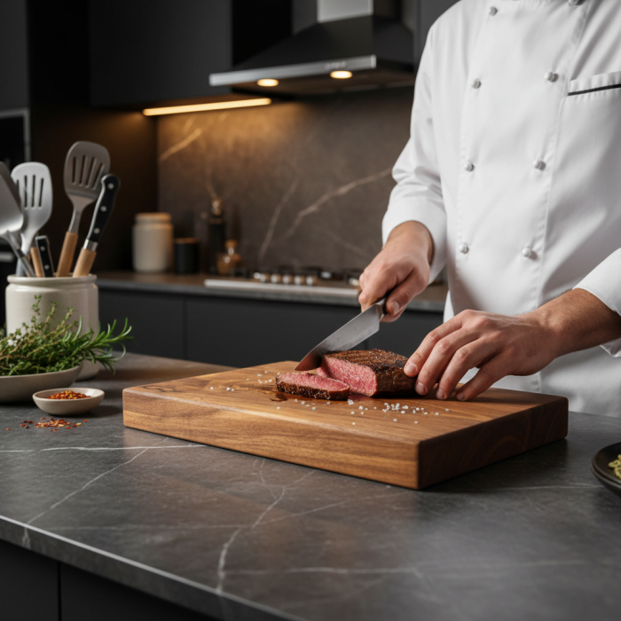 HERKÜL Doğal Ceviz Profesyonel Kesme Tahtası