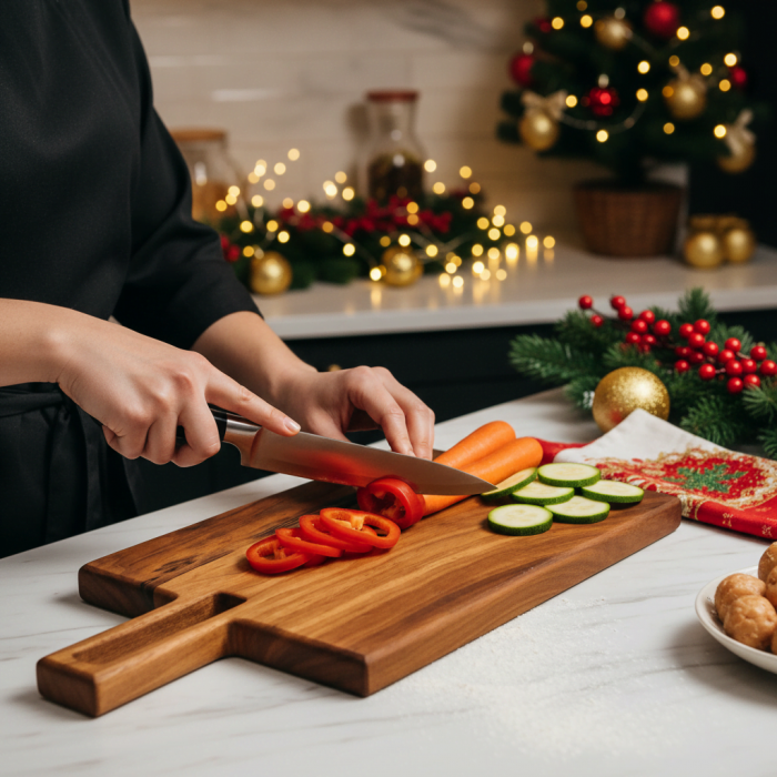 Elmara -El Yapımı Doğal Ceviz Sunum ve Kesme Tahtası