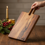 Elmara -El Yapımı Doğal Ceviz Sunum ve Kesme Tahtası