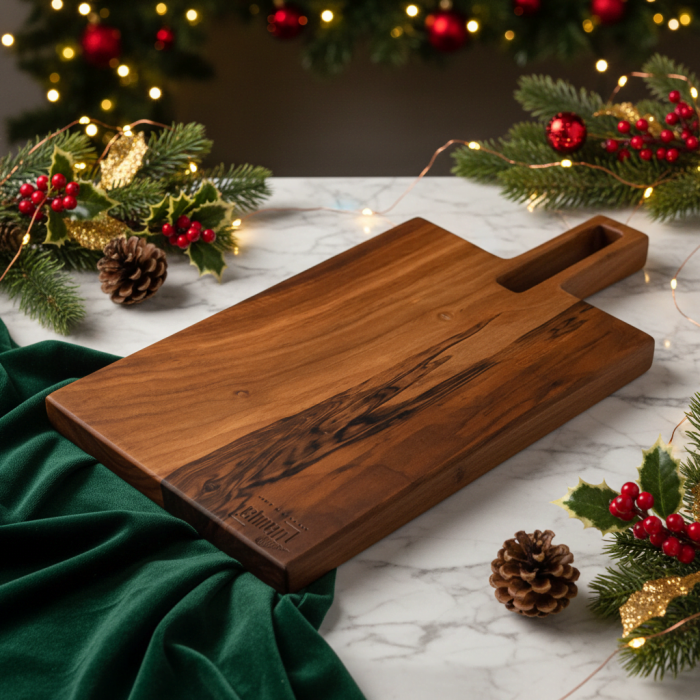 Elmara -El Yapımı Doğal Ceviz Sunum ve Kesme Tahtası